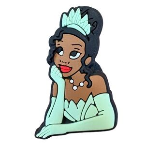Princess Tiana Croc Charm